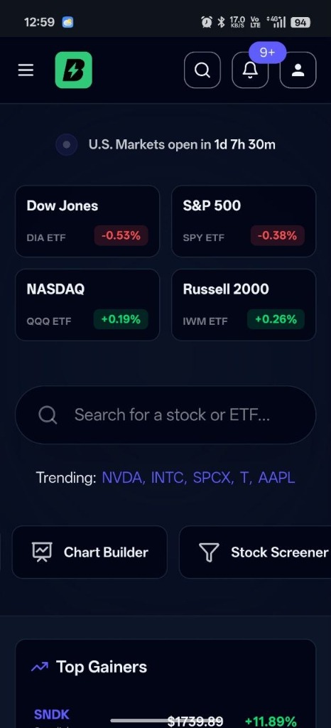 bestshares Mobile App Preview
